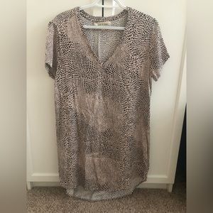 Cloth & Stone tshirt dress size S Anthropologie